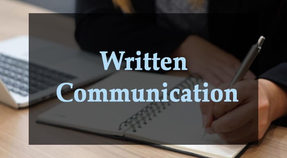 advantages of written communication essay
