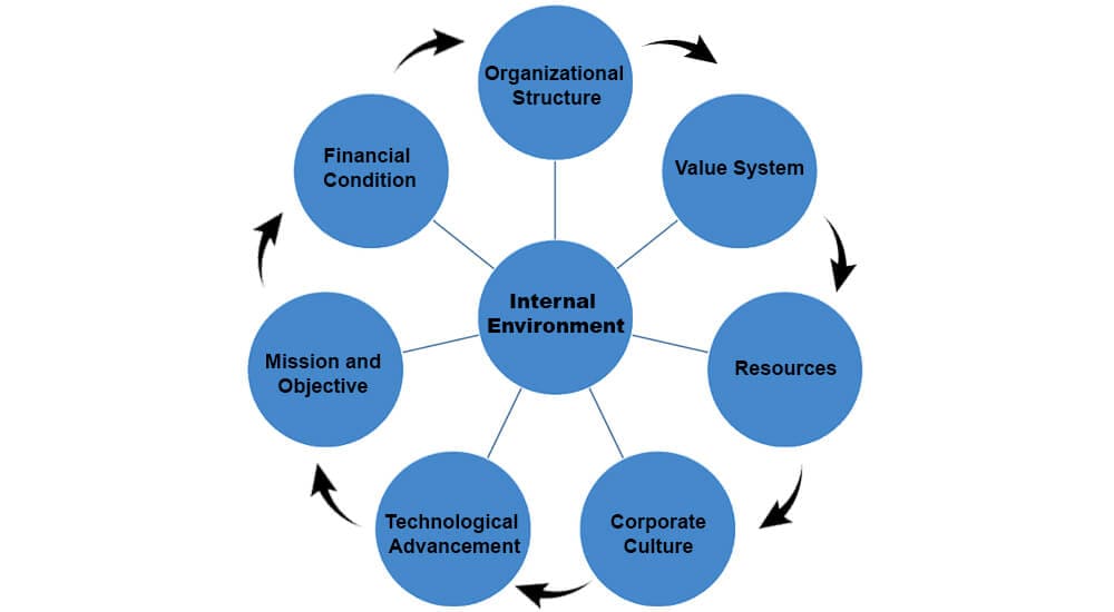 7 Componets of Internal Environment of an Organization - Parsadi