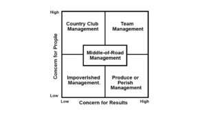 managerial grid model of blake and mouton