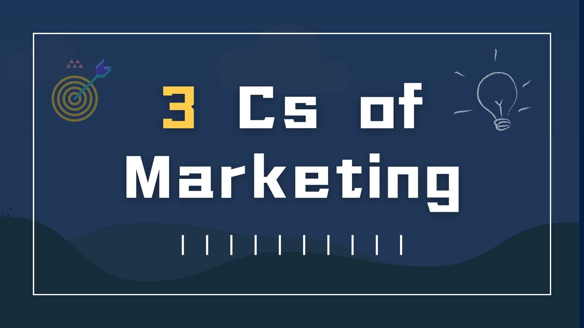 the 3 Cs of marketing
