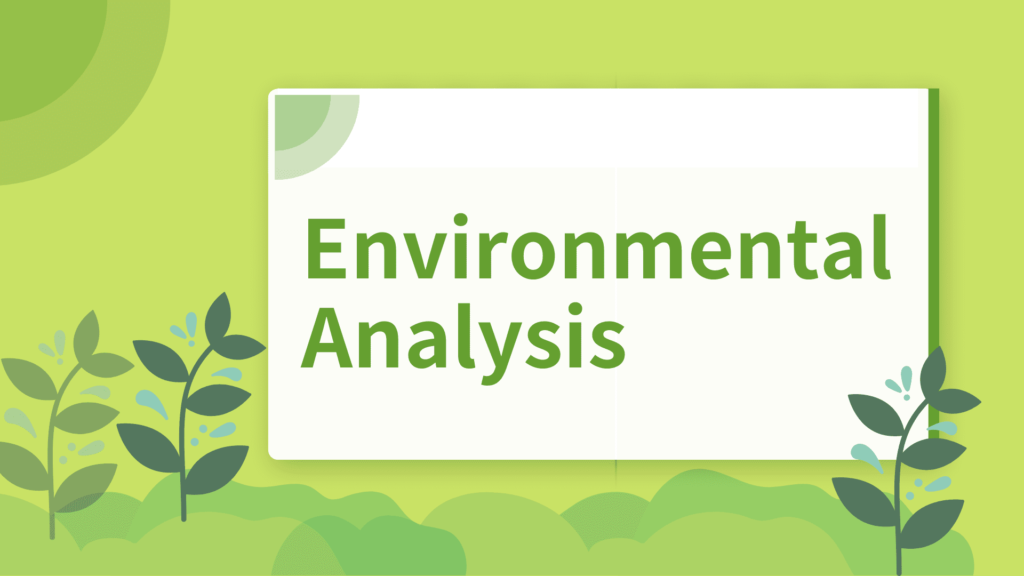 business plan sample environmental analysis