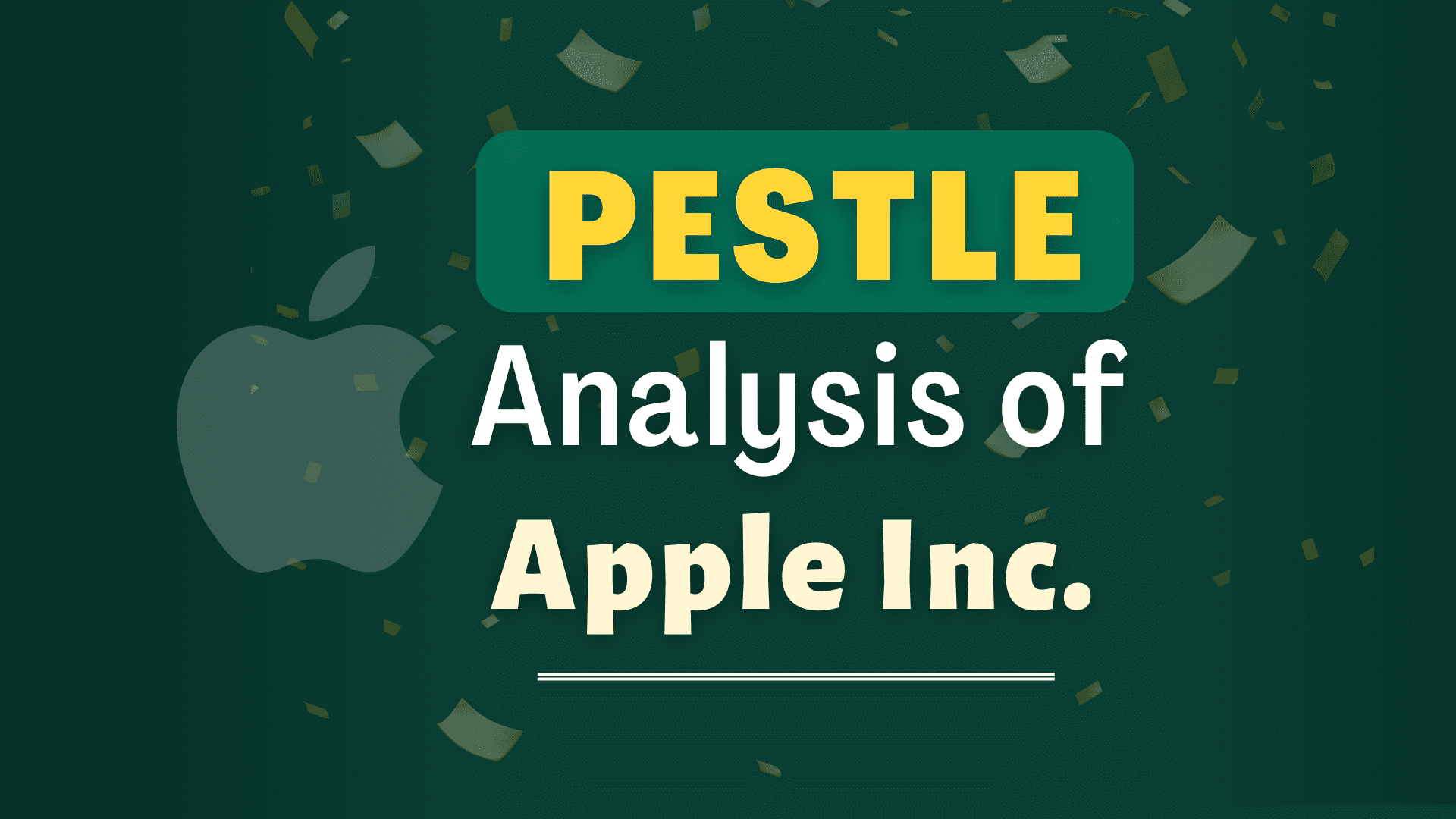 pestle analysis of apple