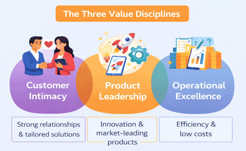 the three value disciplines